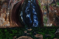 $400 Tiptoe in the Twilight 24"x30"