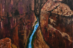 $450 Echoes of the Past 36"x30"